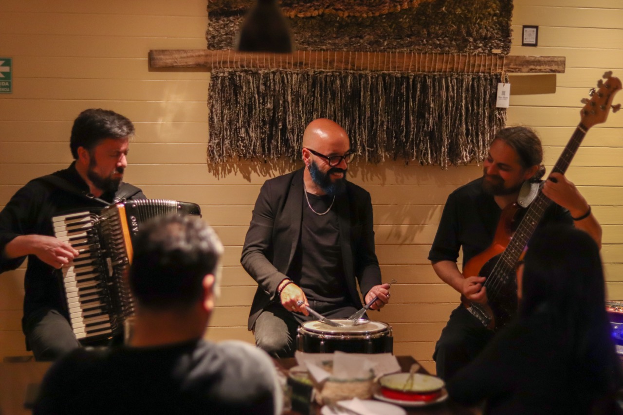 Música en vivo en restaurante